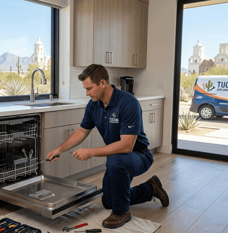 Professional DIshwasher Repair Services in Tucson